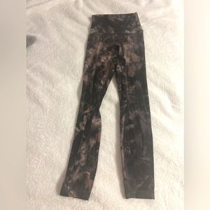 Lululemon Align purple diamond leggings